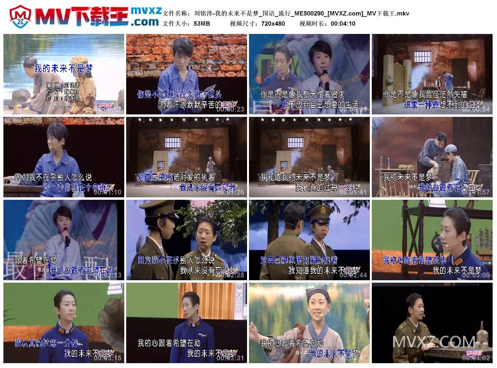 刘铭泽-我的未来不是梦_国语_流行_ME500290